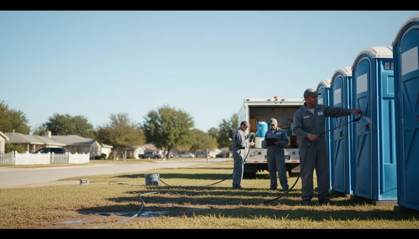 Long-Term Portable Toilet Rental in Burghill, OH near me